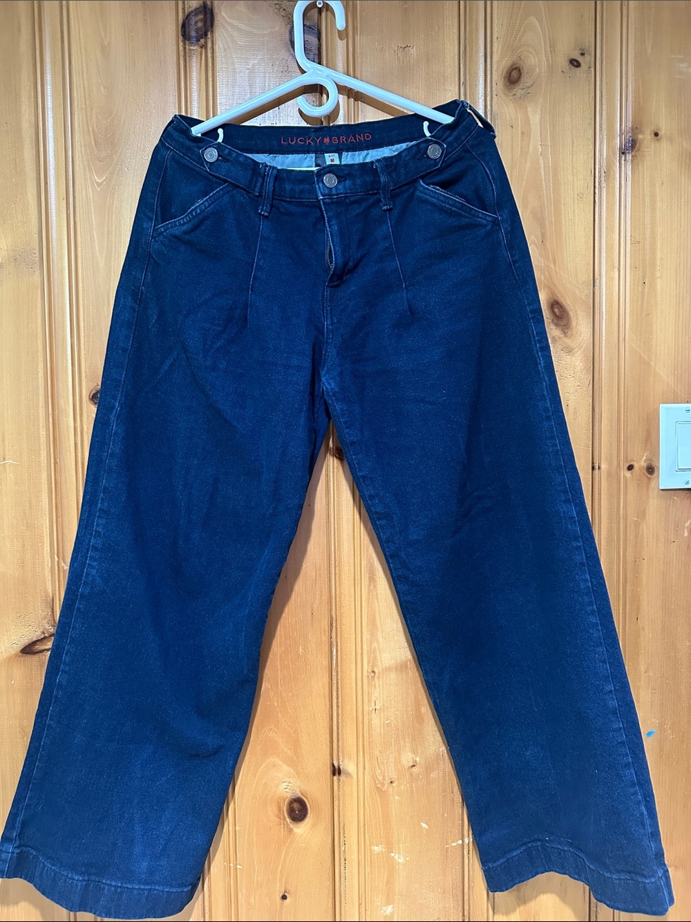 Lucky Brand Men’s Navy Relaxed Straight Jeans